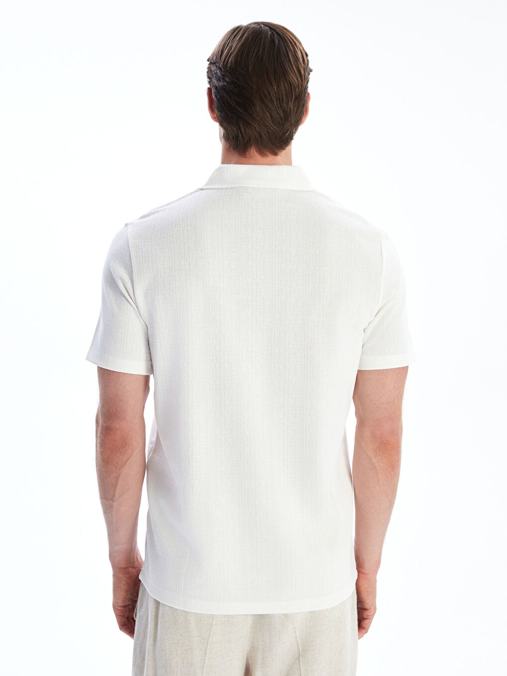 SOUTHBLUE Polo Neck Jersey Men's T-Shirt -S5R607Z8-R9J