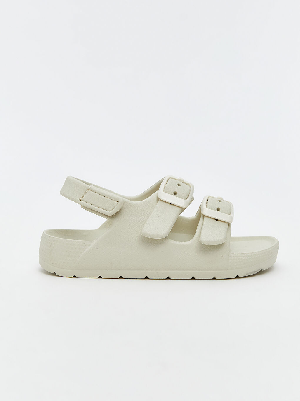 Bej Cırt Cırtlı Kız Bebek Sandalet-1