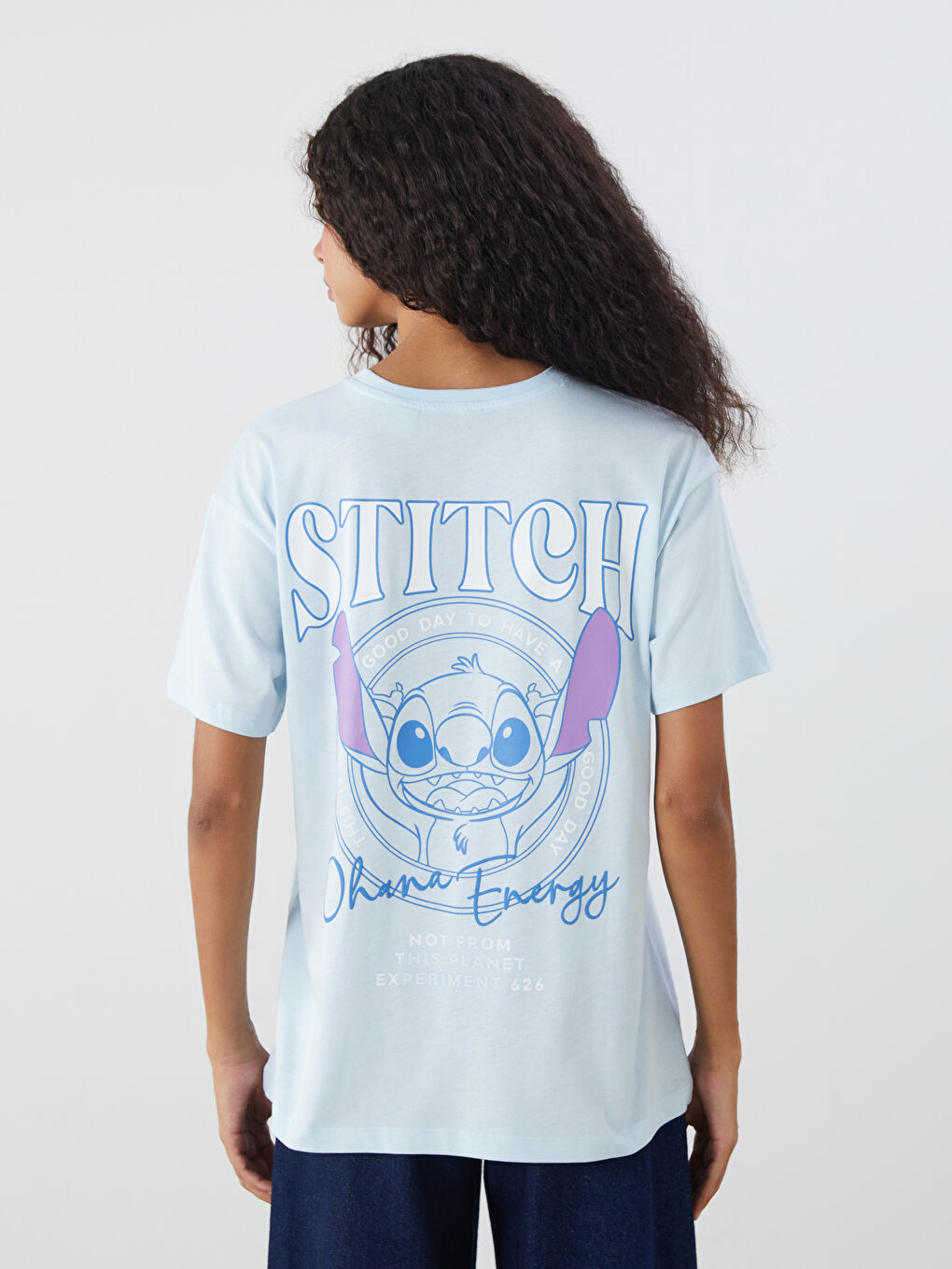 XSIDE Crew Neck Stitch Printed Women's T-Shirt -S5R619Z8-CU5
