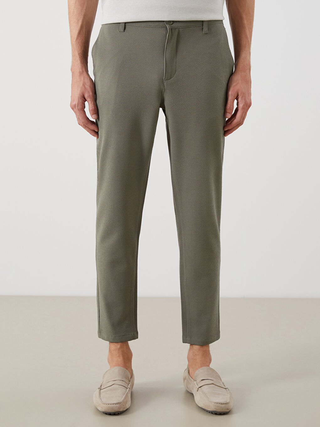 Slim Fit Men's Trousers -S5R622Z8-CS4