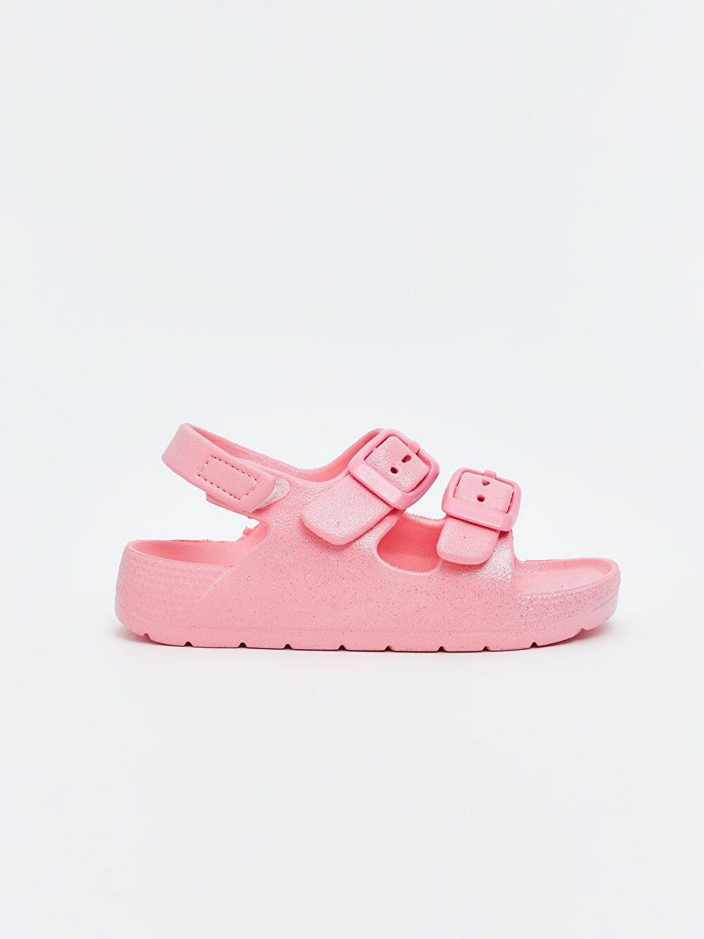 Pembe Cırt Cırtlı Kız Çocuk Sandalet-1