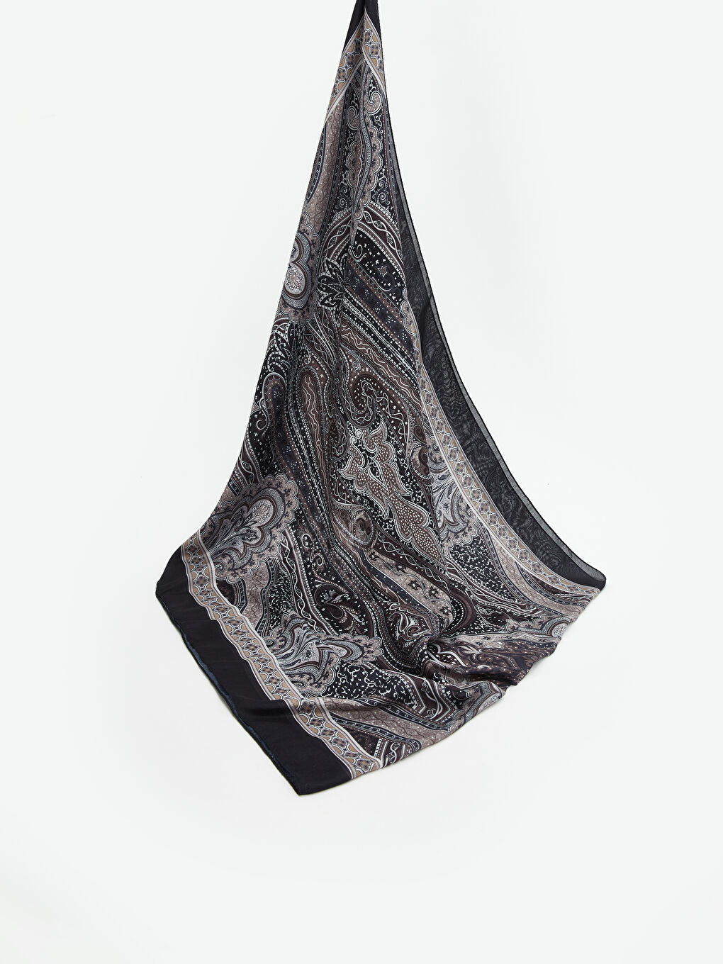 Patterned Women's Scarf -S5R650Z8-LQJ
