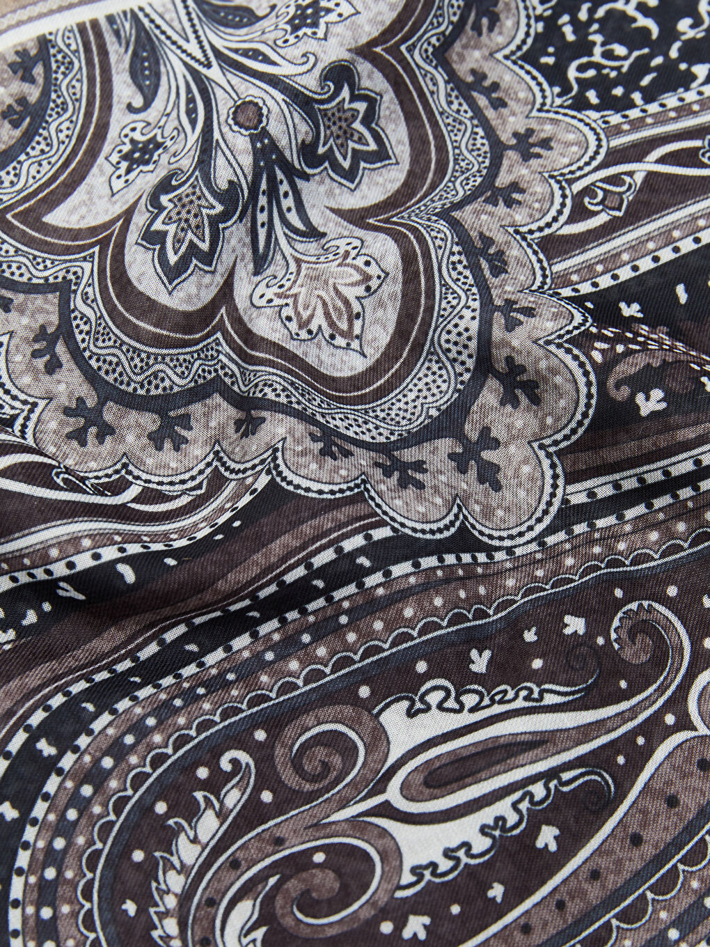 Patterned Women's Scarf -S5R650Z8-LQJ