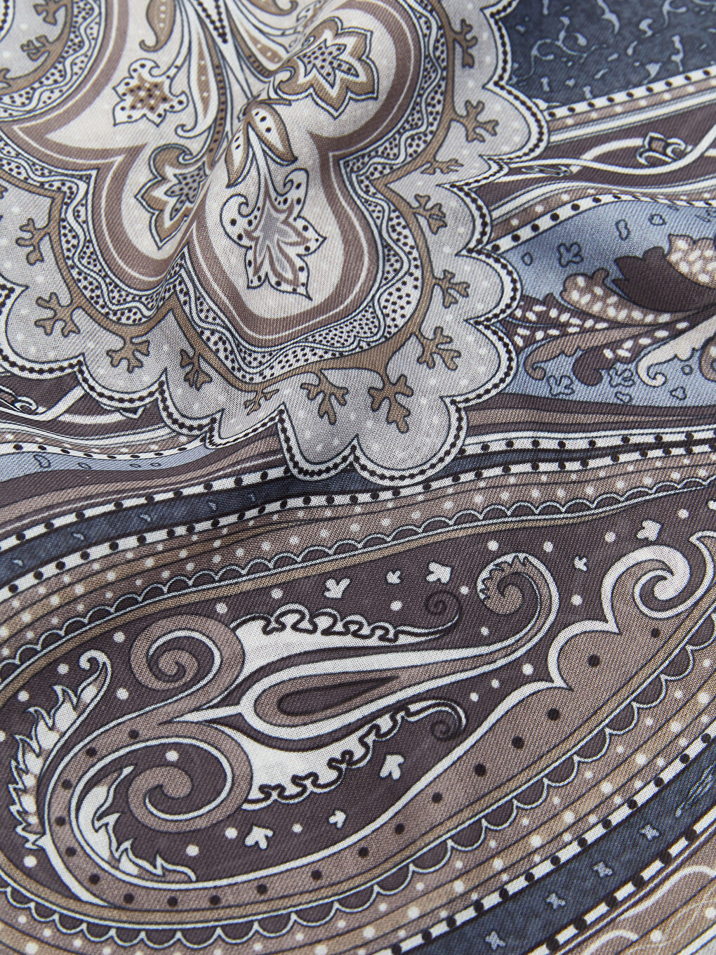 Patterned Women's Scarf -S5R650Z8-LQK