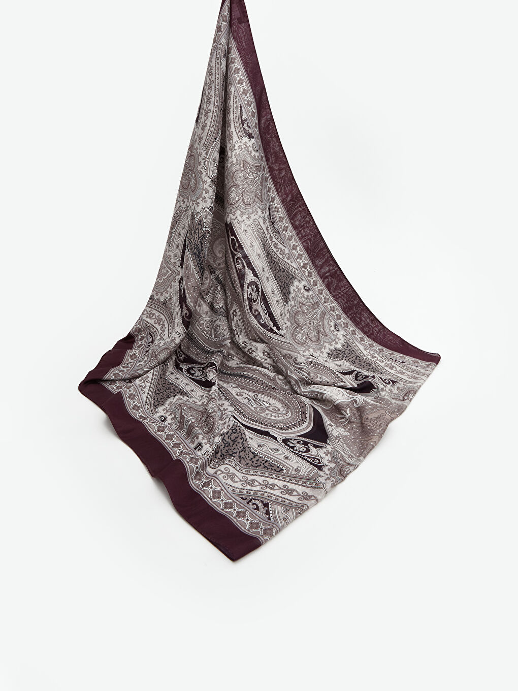 Patterned Women's Scarf -S5R650Z8-LQV