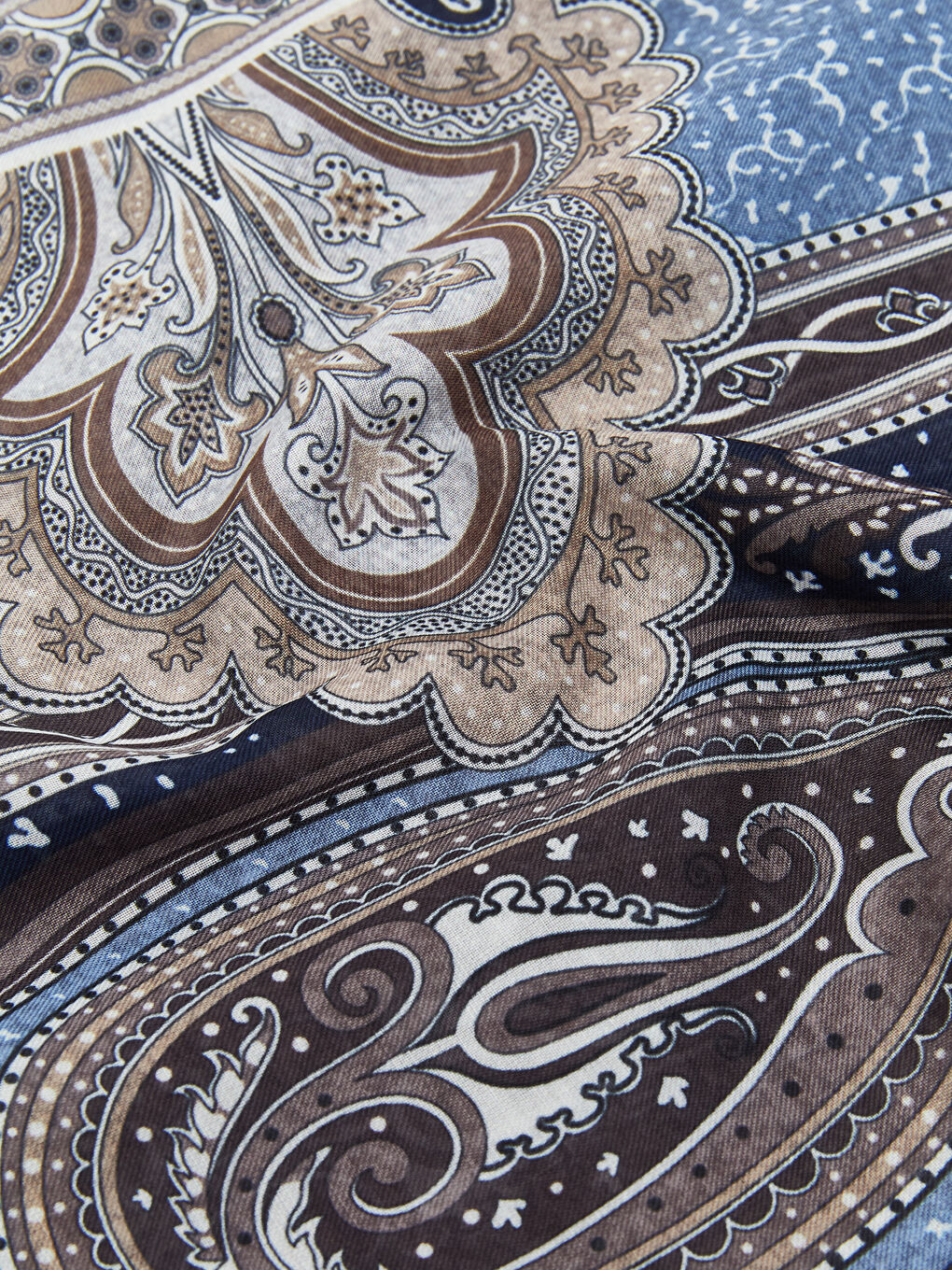 Patterned Women's Scarf -S5R650Z8-LSJ