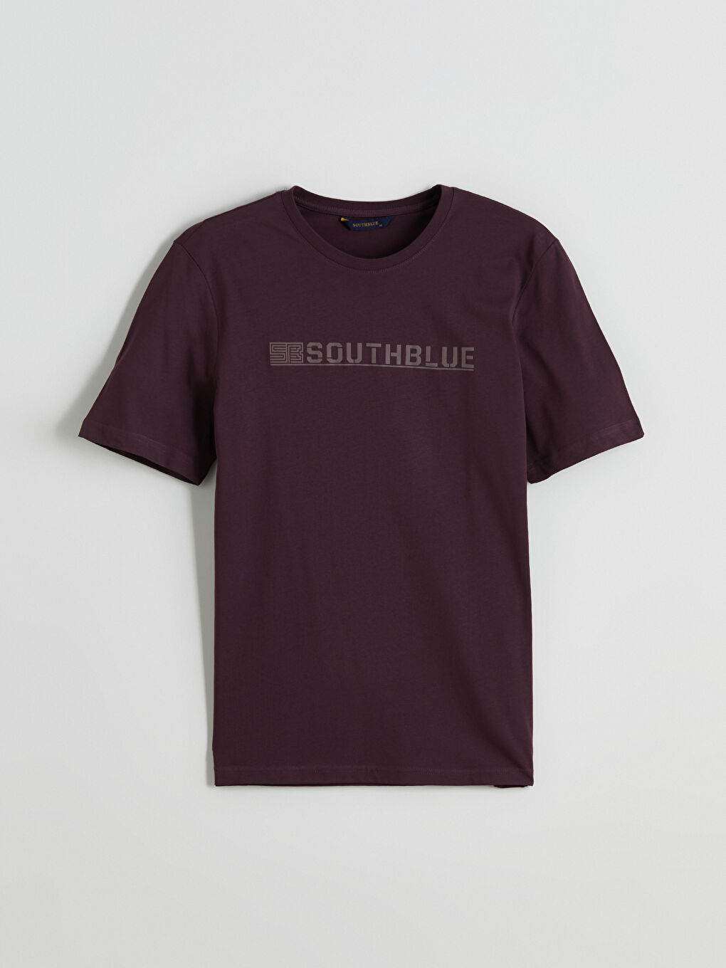 SOUTHBLUE Crew Neck Printed Jersey Men's T-Shirt -S5R653Z8-YHP