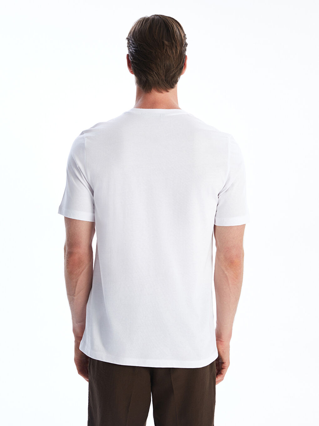 SOUTHBLUE Crew Neck Printed Jersey Men's T-Shirt -S5R654Z8-Q6K