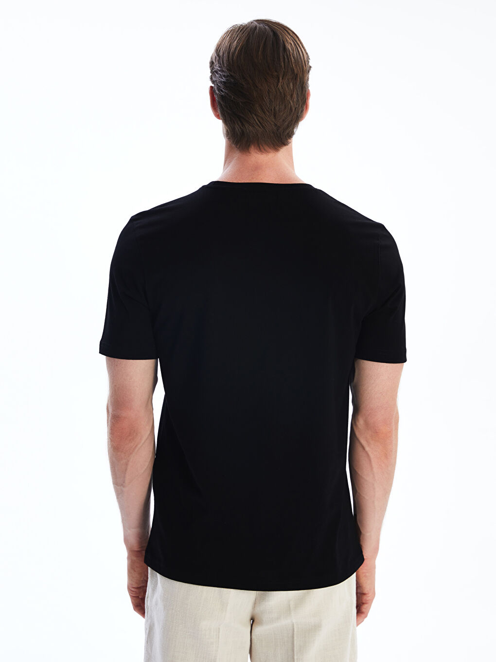 SOUTHBLUE Crew Neck Printed Jersey Men's T-Shirt -S5R656Z8-CVL