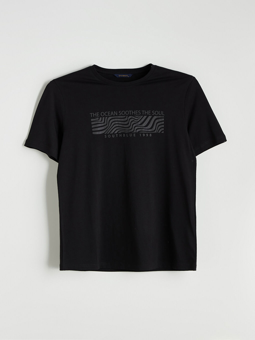 SOUTHBLUE Crew Neck Printed Jersey Men's T-Shirt -S5R656Z8-CVL