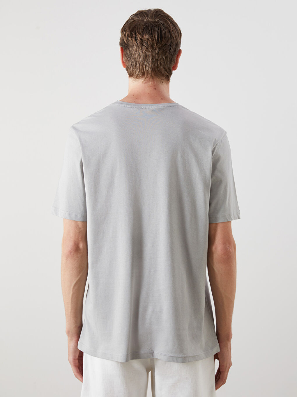 SOUTHBLUE Crew Neck Printed Jersey Men's T-Shirt -S5R656Z8-YMC