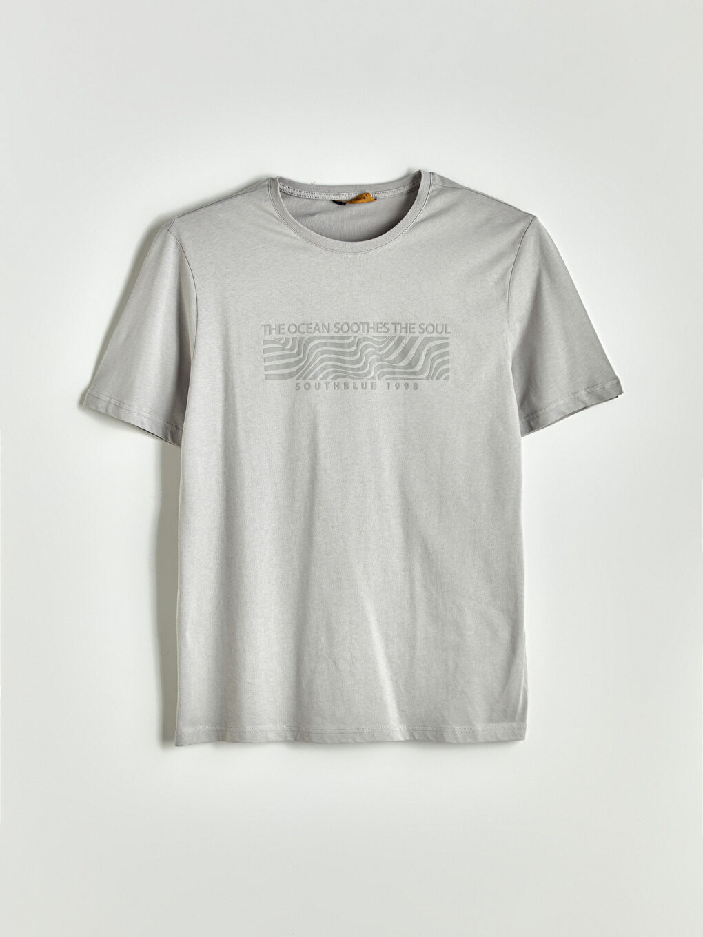 SOUTHBLUE Crew Neck Printed Jersey Men's T-Shirt -S5R656Z8-YMC