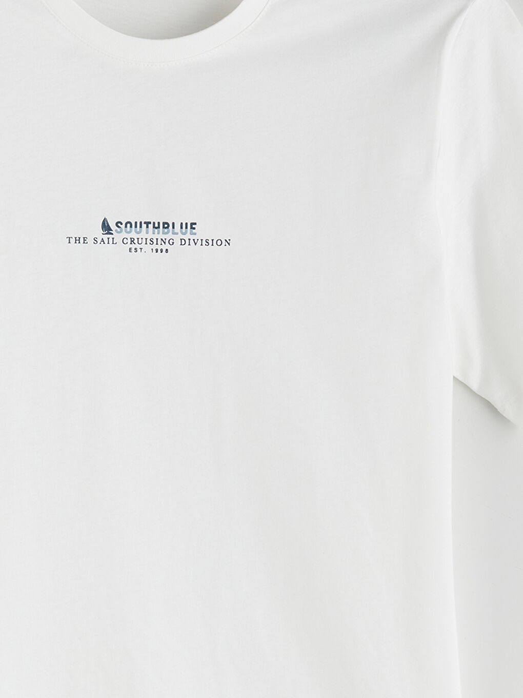 SOUTHBLUE Crew Neck Printed Jersey Men's T-Shirt -S5R658Z8-R9J