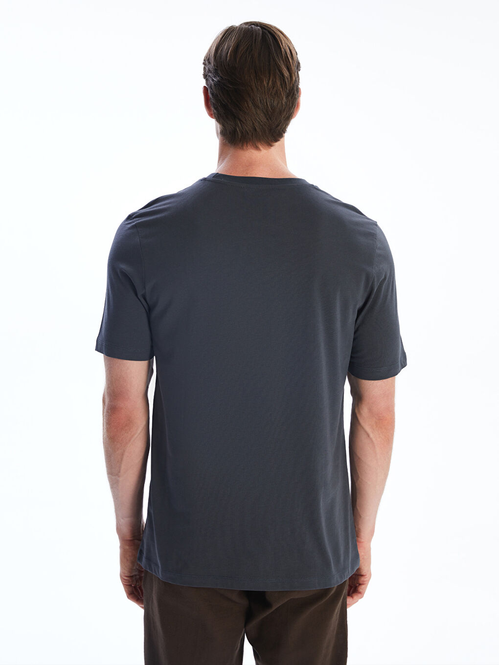 SOUTHBLUE Crew Neck Printed Jersey Men's T-Shirt -S5R658Z8-YKZ