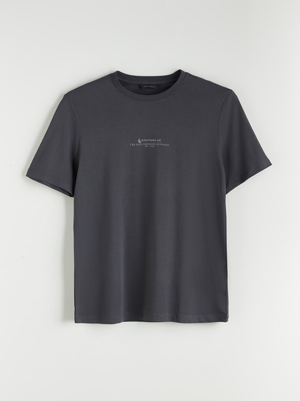 SOUTHBLUE Crew Neck Printed Jersey Men's T-Shirt -S5R658Z8-YKZ
