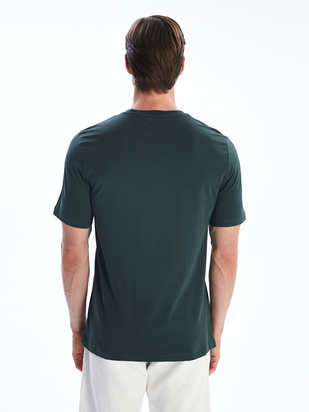 SOUTHBLUE Crew Neck Printed Jersey Men's T-Shirt -S5R658Z8-ZDJ