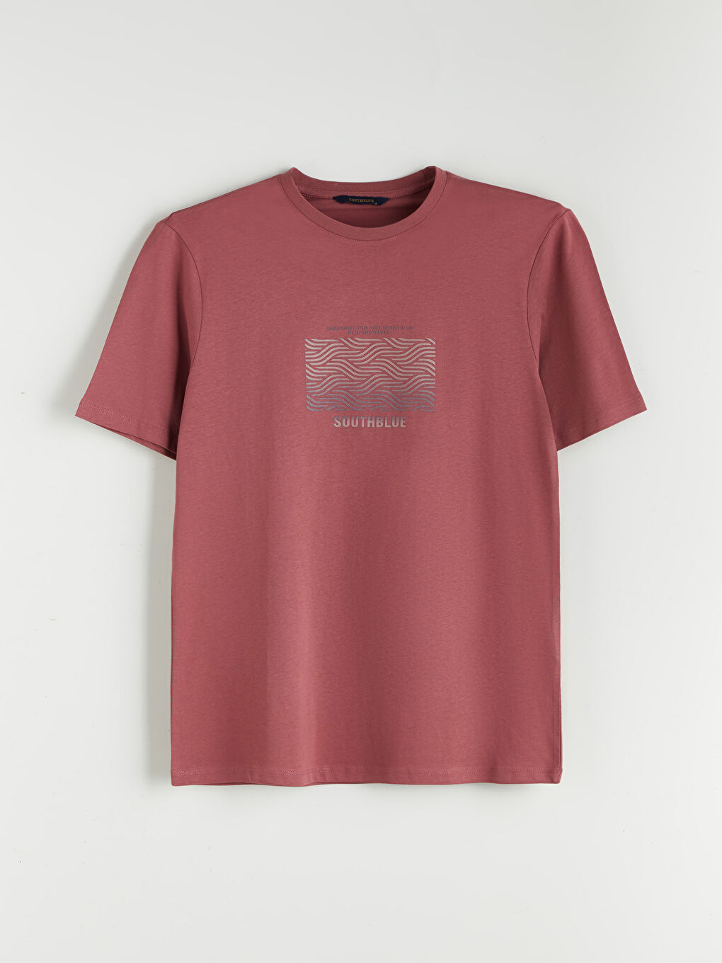 Crew Neck Printed Jersey Men's T-Shirt -S5R659Z8-H6G