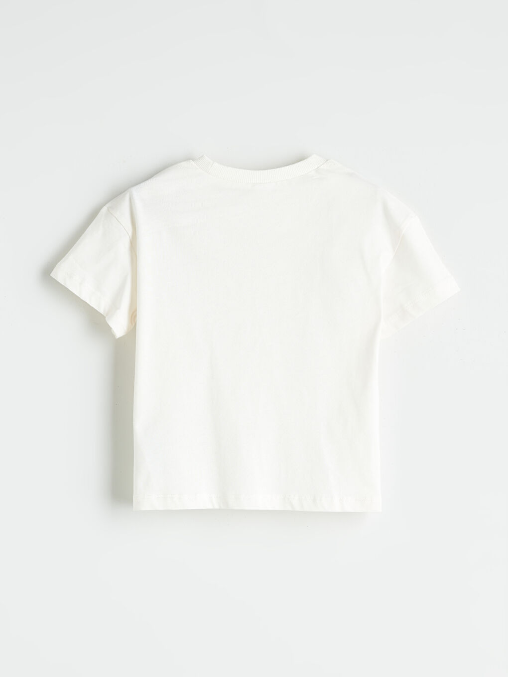 Crew Neck Floral Girls' T-Shirt 2 Pack -S5R666Z1-FES