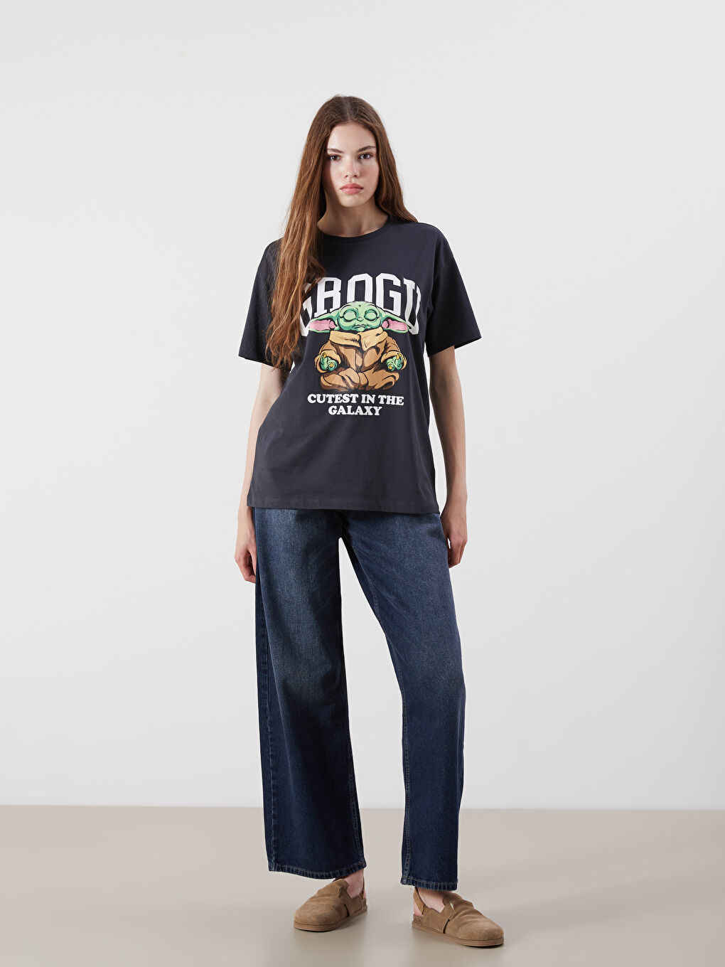 Woman ANTHRACITE T-Shirt -S5R684Z8-VDL