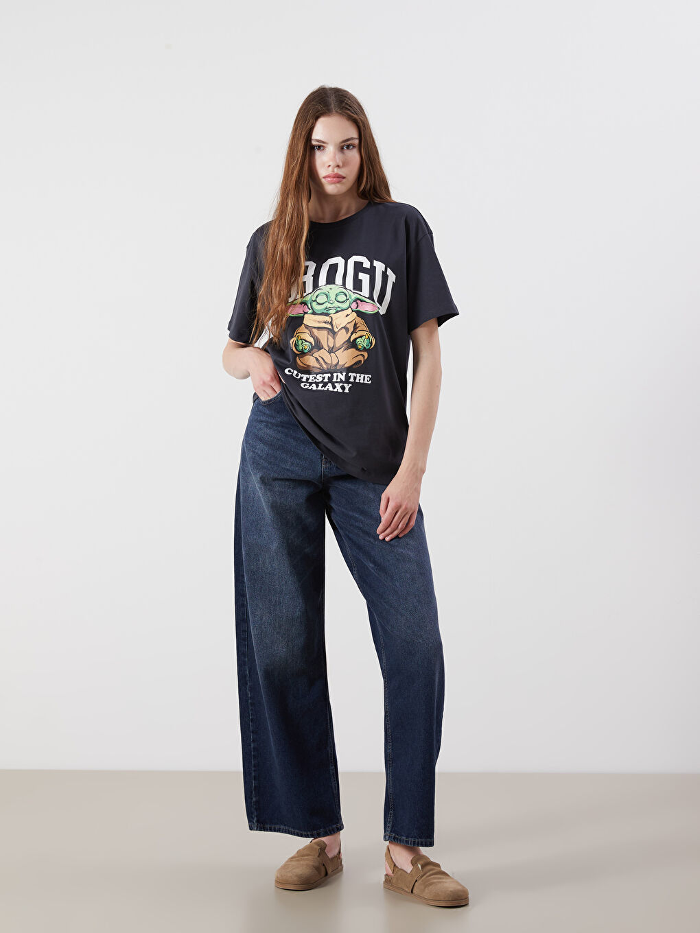 Woman ANTHRACITE T-Shirt -S5R685Z8-VDL