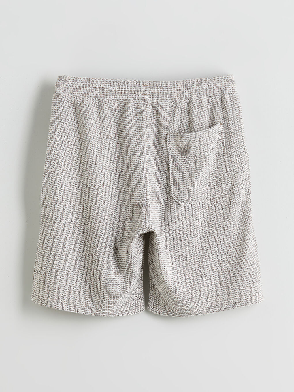 Kahverengi Rahat Kalıp Erkek Şort-5