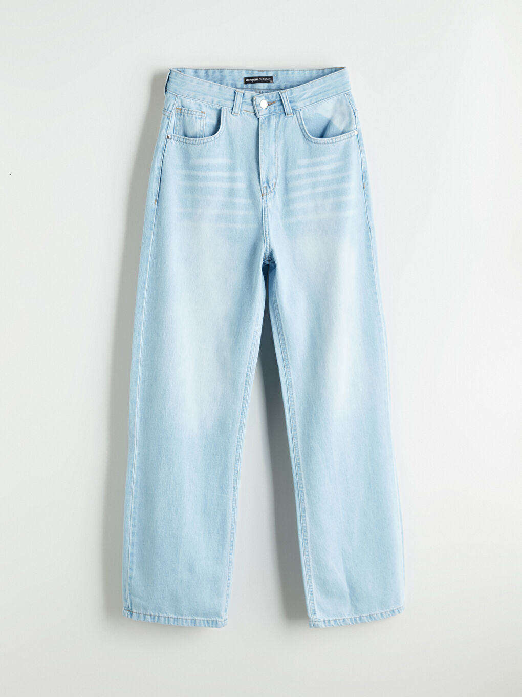 جينز واسع للسيدات-4