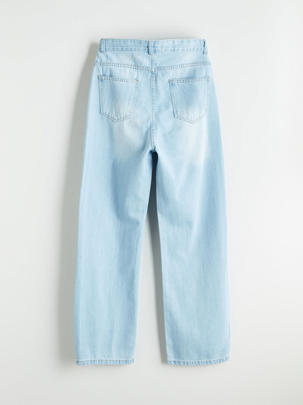 جينز واسع للسيدات-5