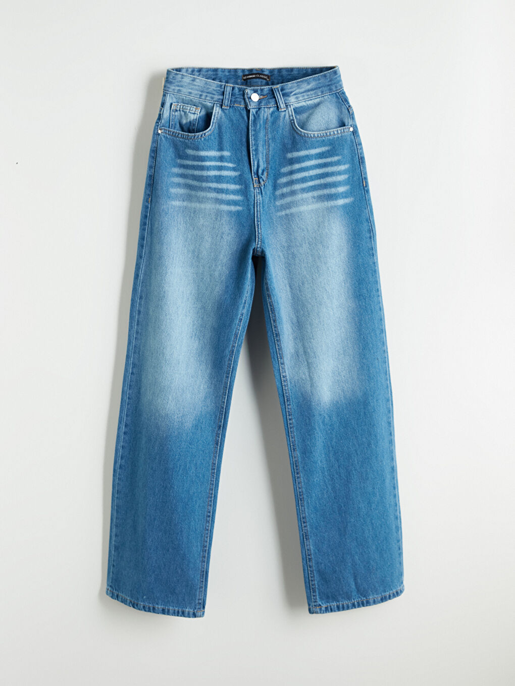 جينز واسع للسيدات-4