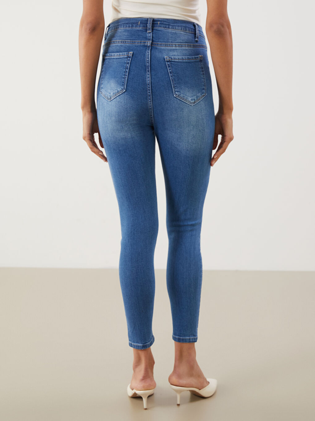 Slim Fit Women's Jeans-3