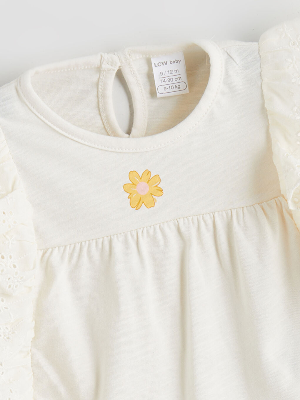 LCW baby Floral Baby Girls' T-Shirt and Leggings 2 Pack -S5R699Z1-YG7