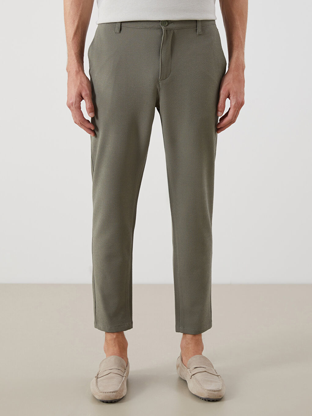 Slim Fit Men's Trousers -S5R705Z8-CS4