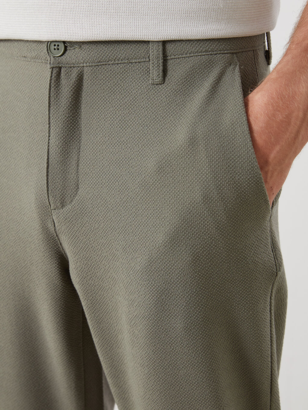Slim Fit Men's Trousers -S5R705Z8-CS4