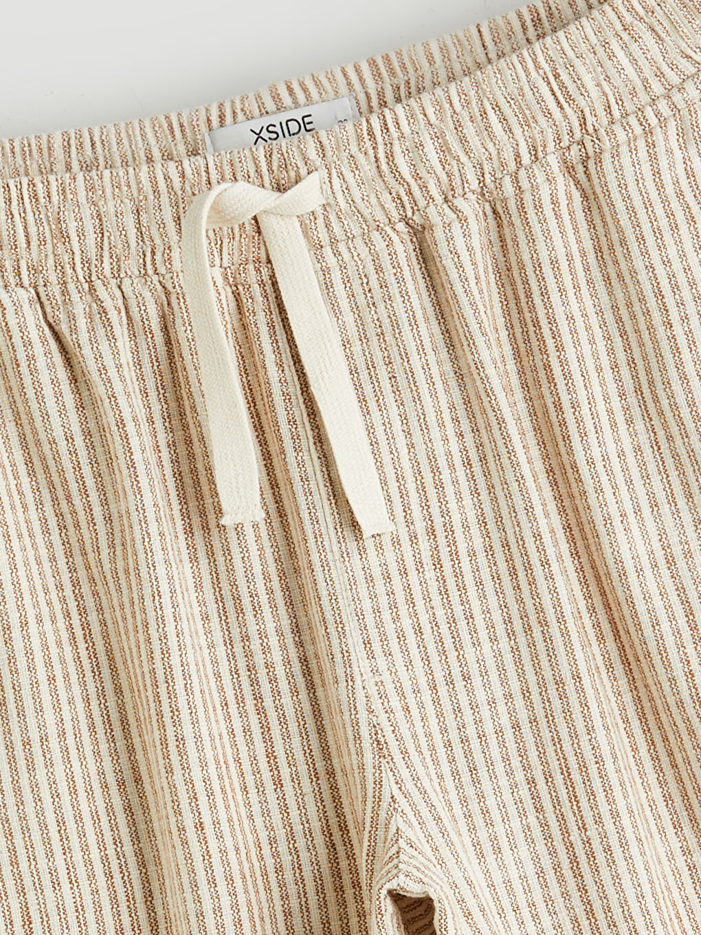 XSIDE Relaxed Fit Linen Look Men's Shorts -S5R708Z8-LF0