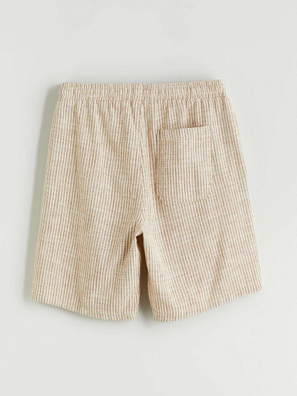 XSIDE Relaxed Fit Linen Look Men's Shorts -S5R708Z8-LF0