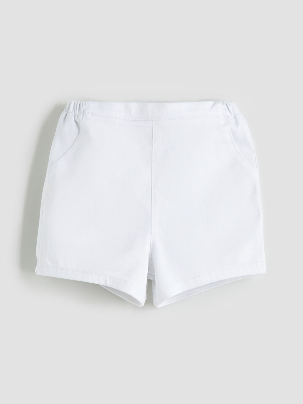 LCW baby Ribbon Detailed Baby Girls' Blouse and Shorts 2 Pack -S5R710Z1-FDU