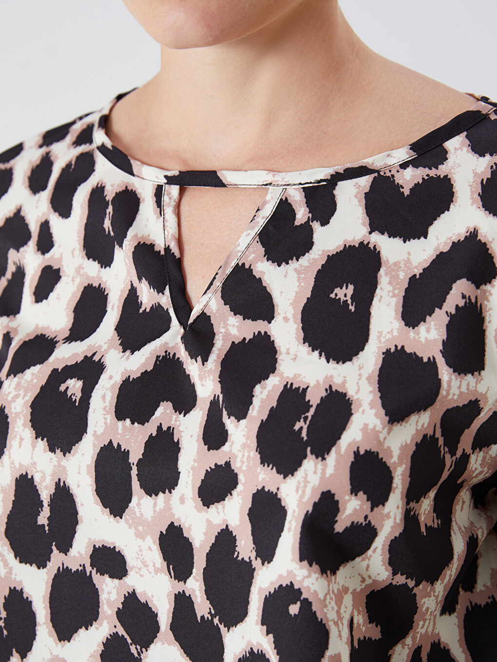 LCW Vision Woman BLACK Blouse -S5R711Z8-LQJ