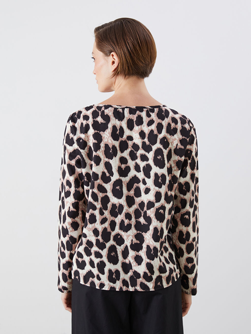 LCW Vision Woman BLACK Blouse -S5R711Z8-LQJ