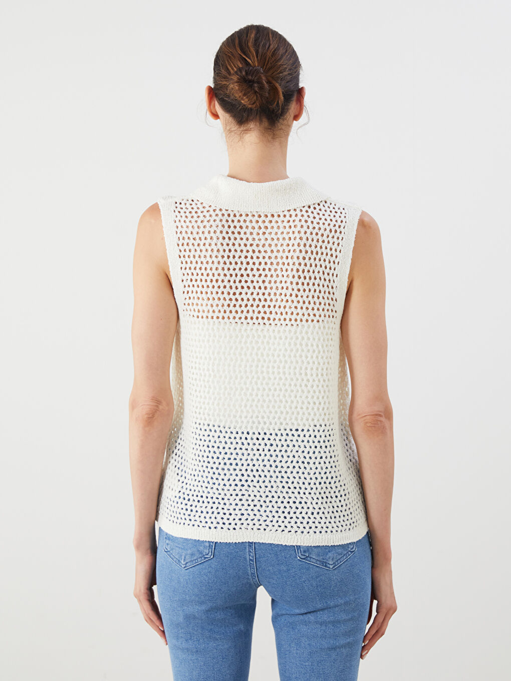 LCWAIKIKI Classic Woman ECRU Tank Top -S5R719Z8-R9J