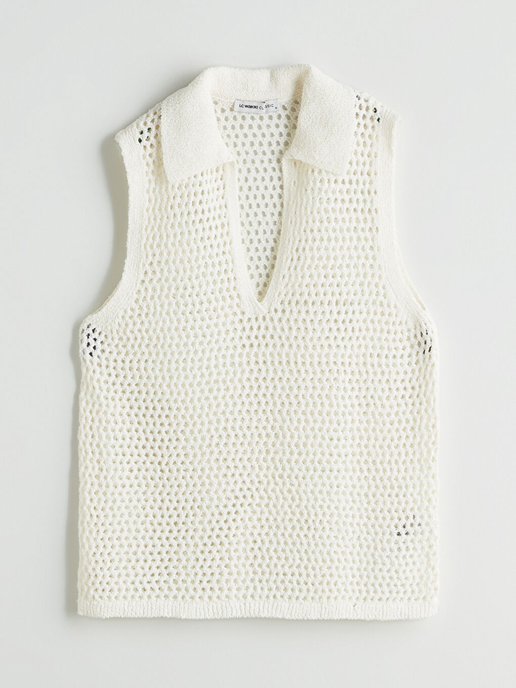 LCWAIKIKI Classic Woman ECRU Tank Top -S5R719Z8-R9J