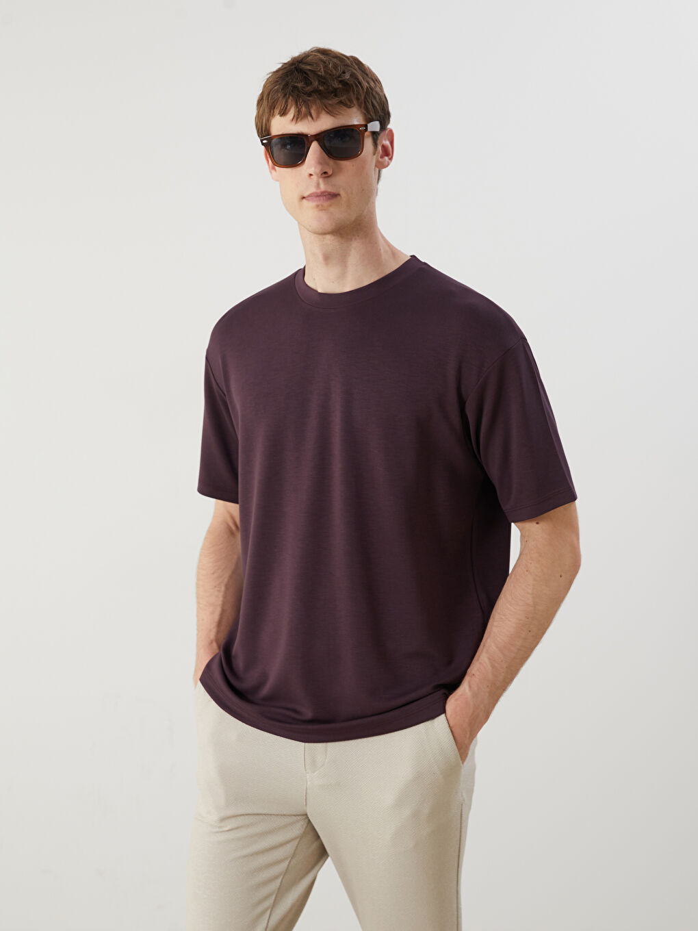 LCW Vision Crew Neck Men's T-Shirt -S5R720Z8-UV2