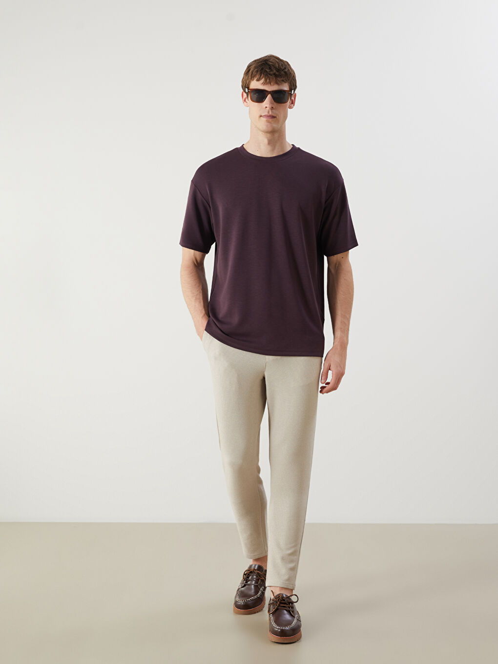 LCW Vision Crew Neck Men's T-Shirt -S5R720Z8-UV2