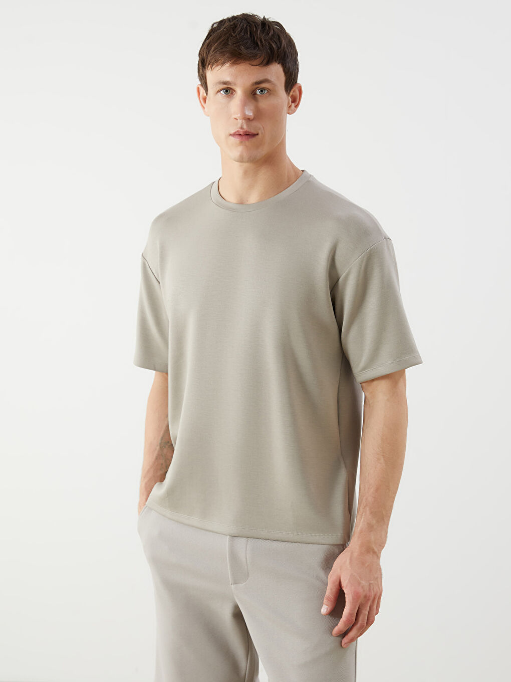 LCW Vision Crew Neck Men's T-Shirt -S5R720Z8-Z3D