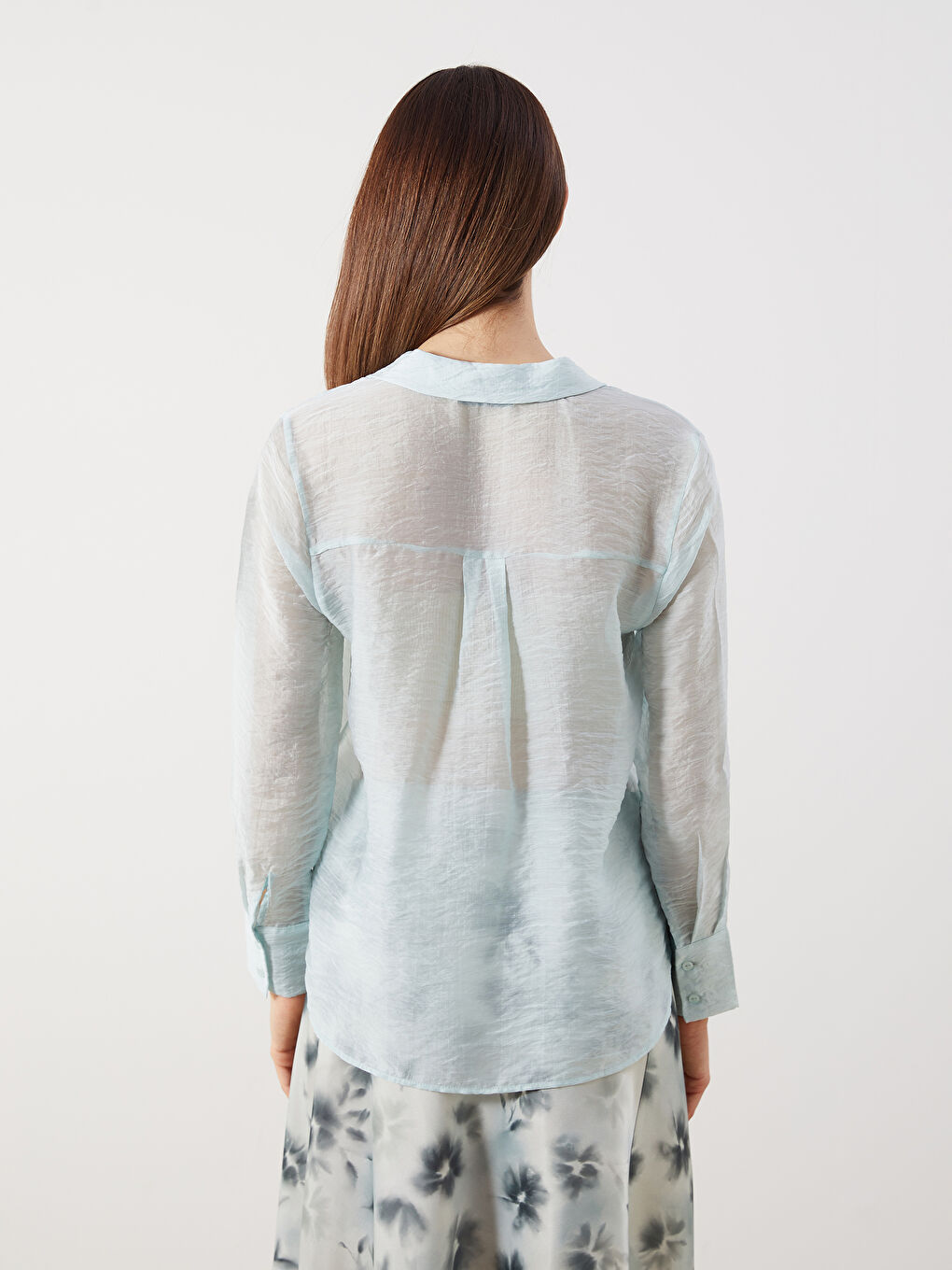 Oversize Women's Shirt -S5R735Z8-SHJ