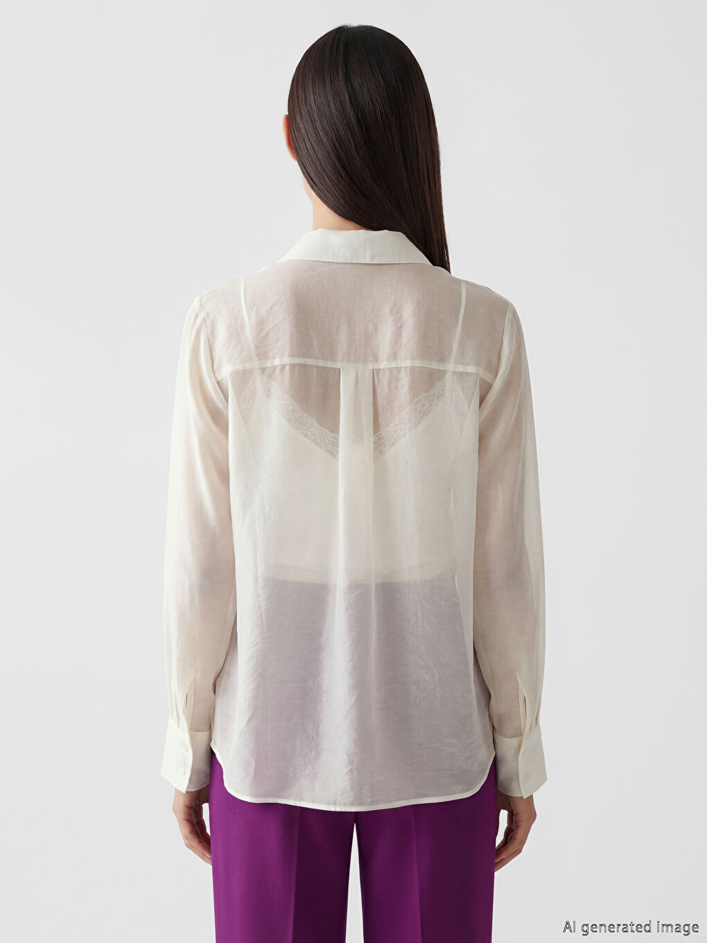 Chemise Oversize pour Femmes-3