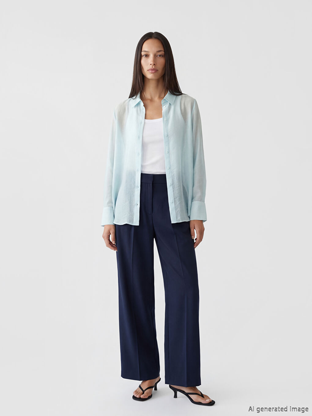 Cămașă Supradimensionată pentru Femei-1