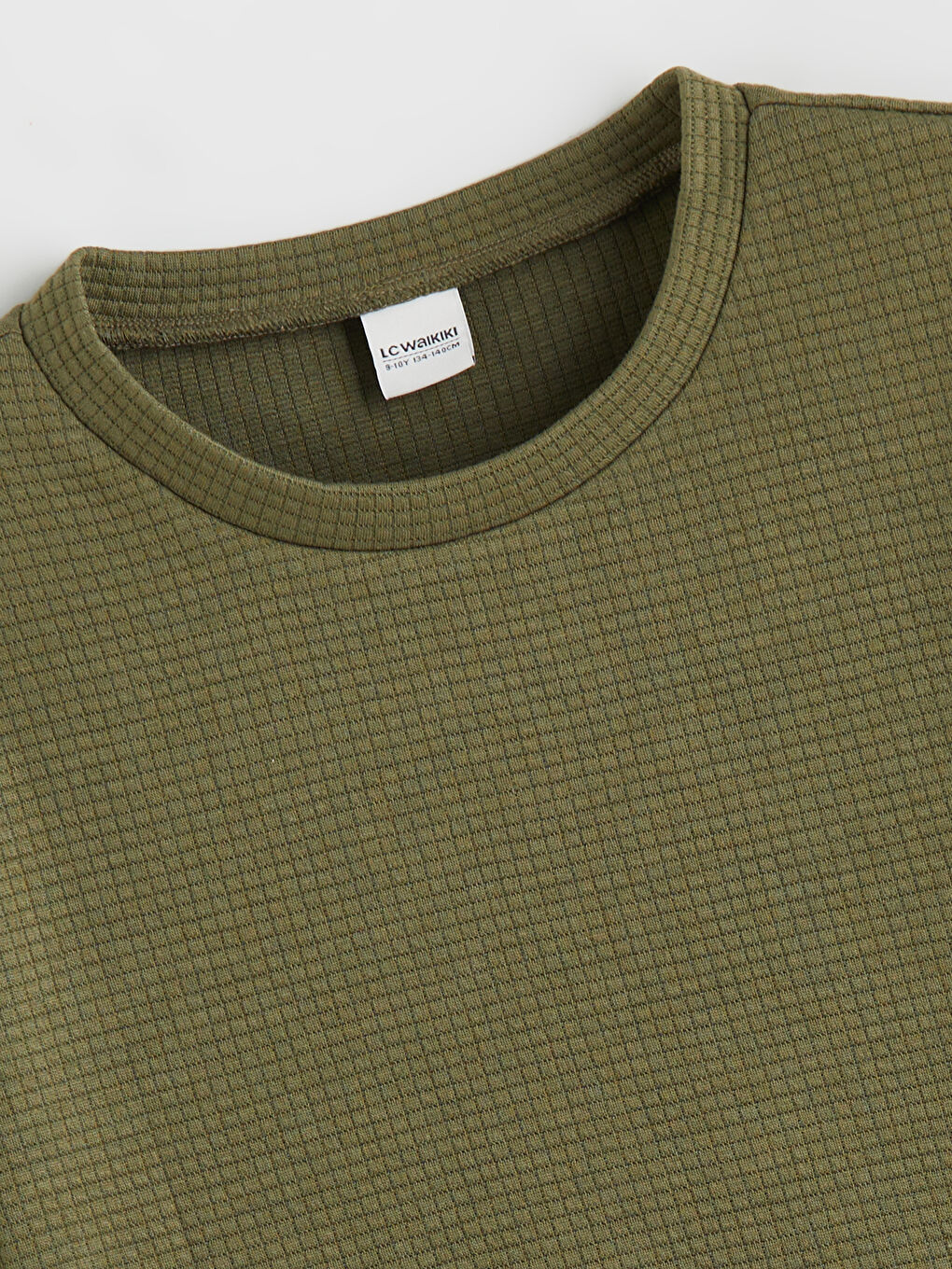 تيشيرت للأولاد برقبة دائرية وملمس مُحكم-1