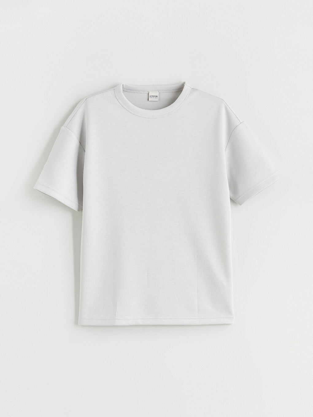 LCW Kids Crew Neck Basic Boys' T-Shirt -S5R746Z4-G4K