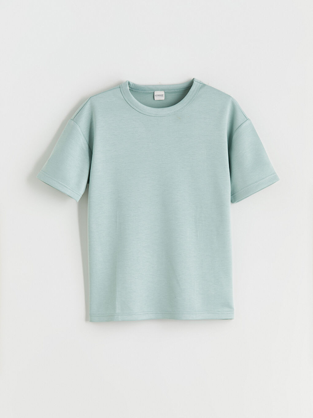 LCW Kids Crew Neck Basic Boys' T-Shirt -S5R746Z4-GJM
