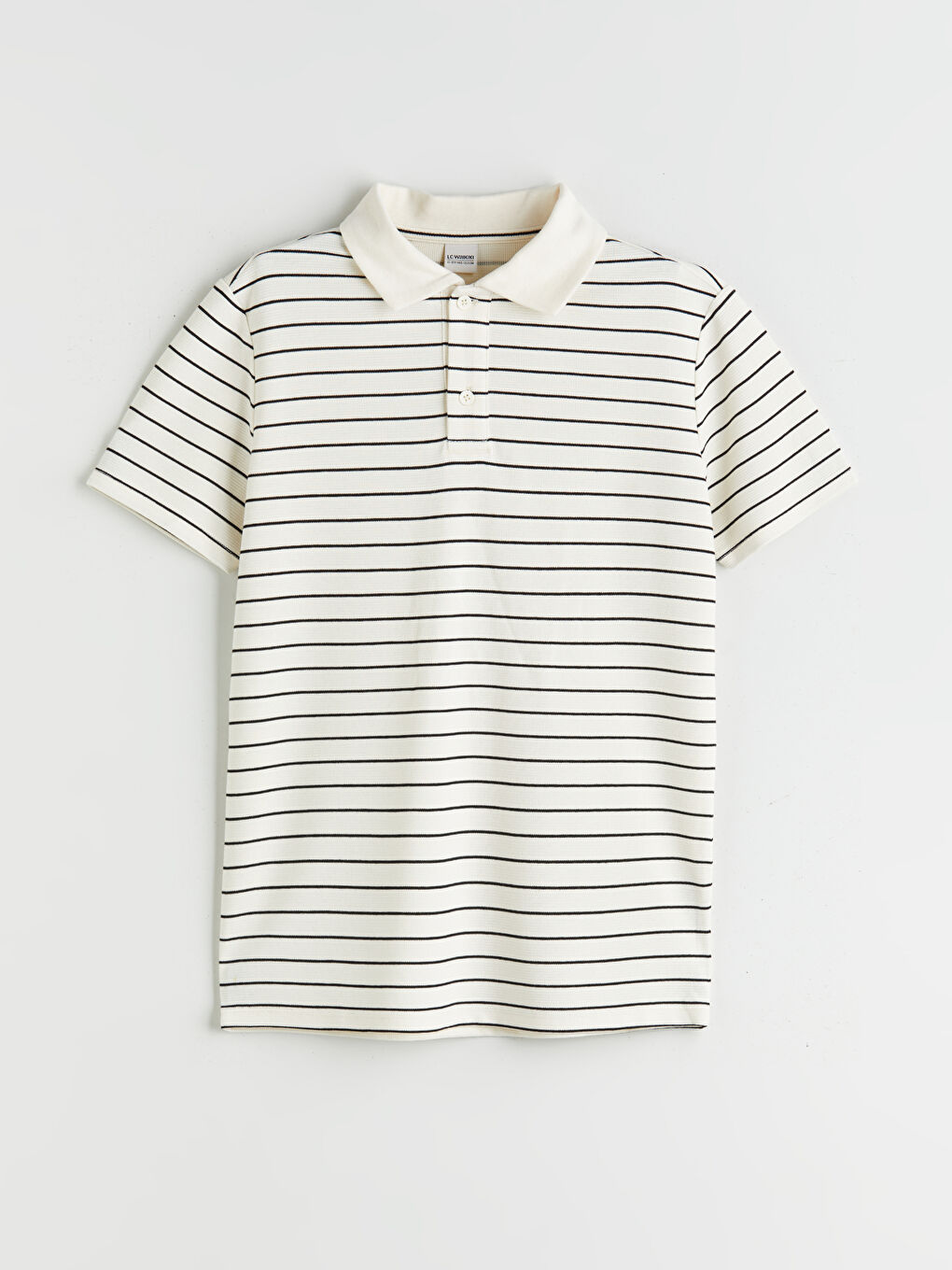LCW Kids Polo Neck Striped Boys' T-Shirt -S5R748Z4-LEG
