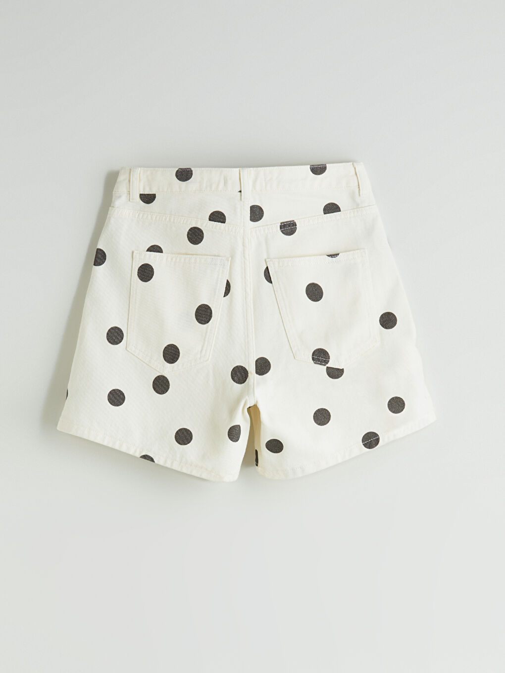 Woman ECRU Denim Shorts -S5R764Z8-FDJ